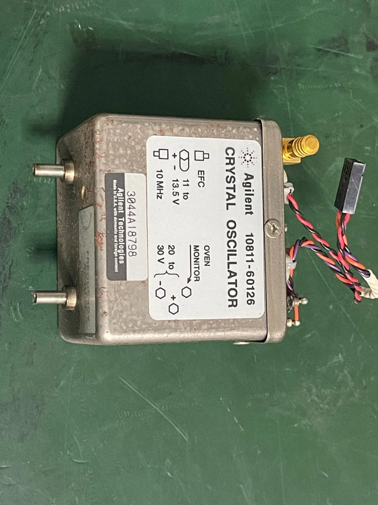 HP Agilent 10811E 10MHz Precision Reference Crystal Oscillator for 8360 Series - ZYYKZ Test Equipment
