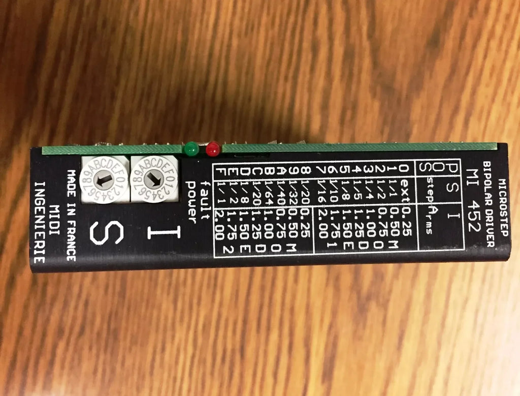 MIDI Ingenierie MI-452 Microstep Bipolar Stepper Motor Driver - ZYYKZ Test Equipment