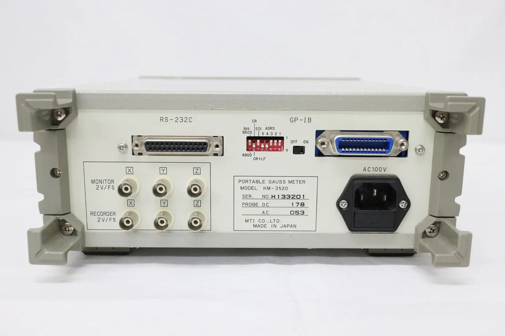 MTI HM-3520 Three-Axis Magnetic Field Measurement System - ZYYKZ Test Equipment