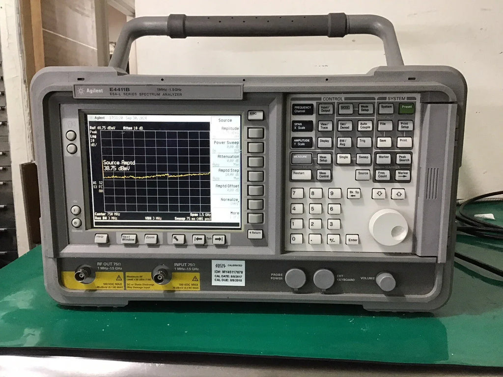 Agilent E4411B Spectrum Analyzer 9 kHz - 3 GHz - ZYYKZ Test Equipment