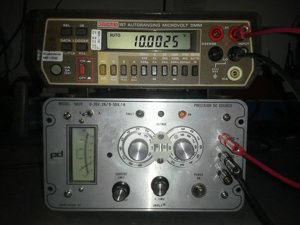 Precision DC Power Supply 0-50V 0-2A Adjustable Output - ZYYKZ Test Equipment
