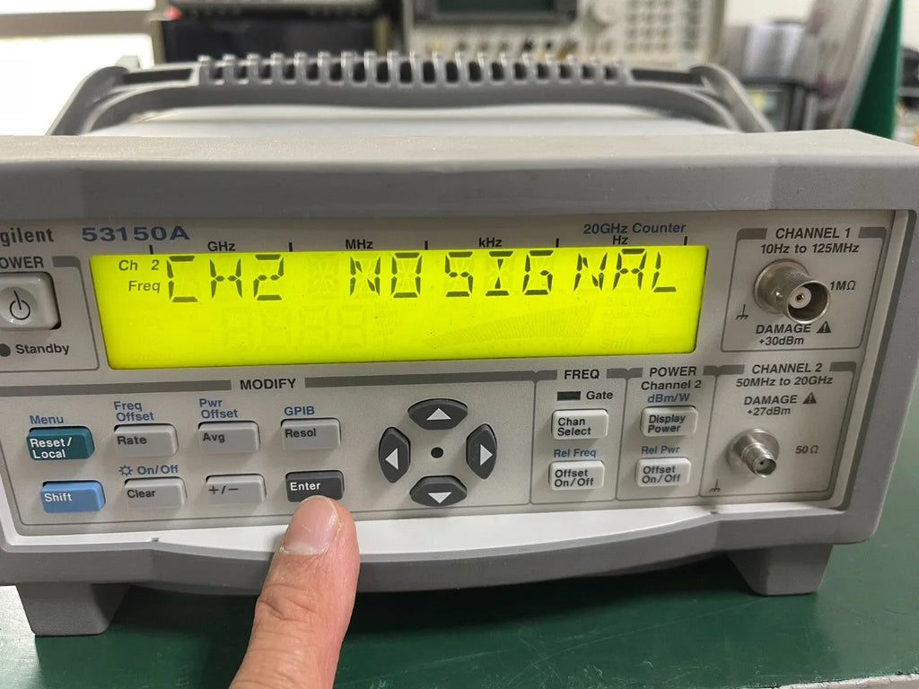 Agilent Keysight 53150A Microwave Frequency Counter 10Hz-20GHz - ZYYKZ Test Equipment