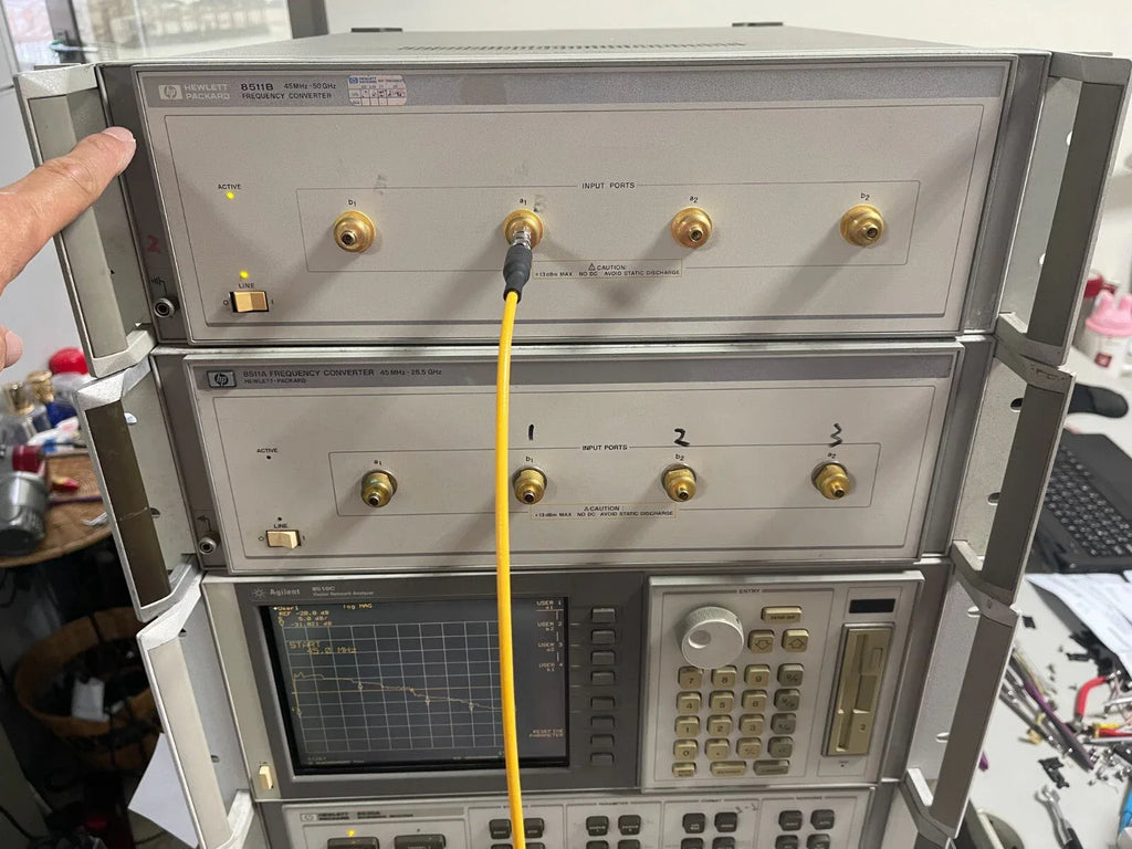 HP Agilent 8511B Frequency Converter: 45 MHz to 50 GHz - ZYYKZ Test Equipment