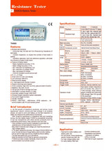 Load image into Gallery viewer, Tonghui TH2523A AC Low Resistance Tester - 30mΩ to 3000Ω with 20ms Test Time
