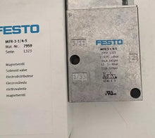 Load image into Gallery viewer, Festo MFH-3-1/4-S 7959 Industrial Solenoid Valve – High Performance - ZYYKZ Test Equipment