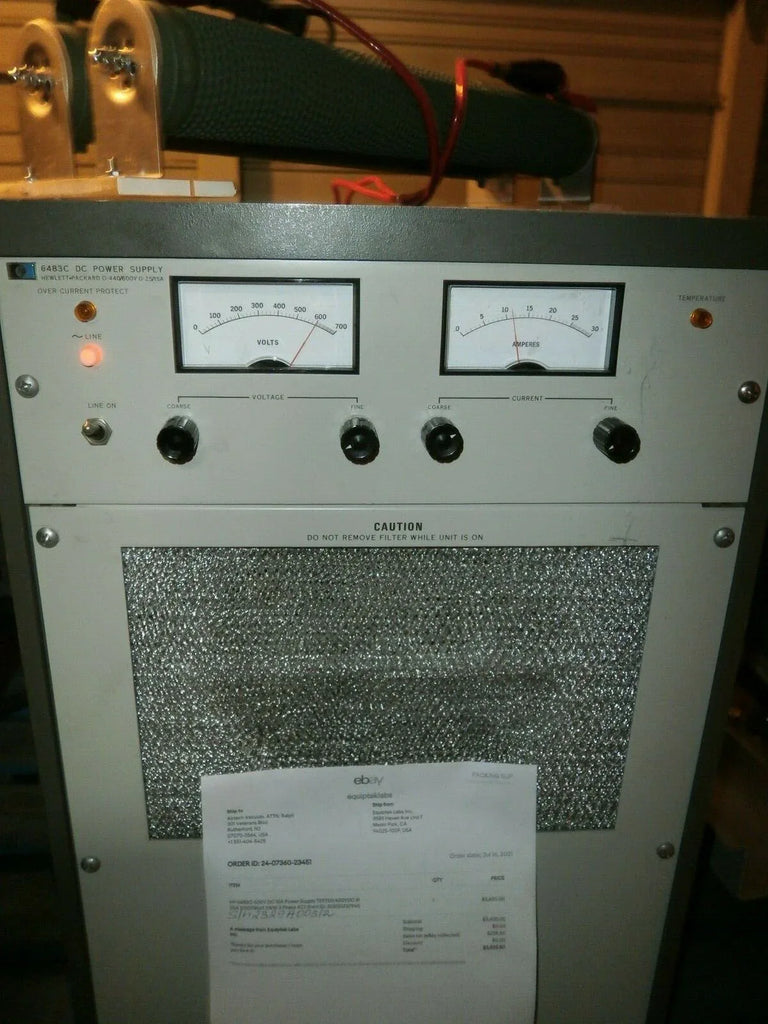 HP 6483C Precision DC Power Supply - ZYYKZ Test Equipment