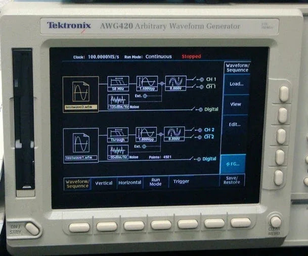 Tektronix 200MHz 16-Bit 2-Channel Arbitrary Waveform Generator - ZYYKZ Test Equipment