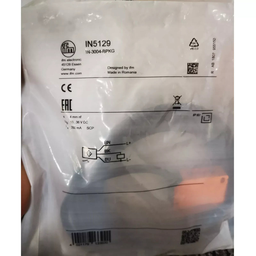 IFM IN5129 Inductive Proximity Sensor - High Precision Switch - ZYYKZ Test Equipment
