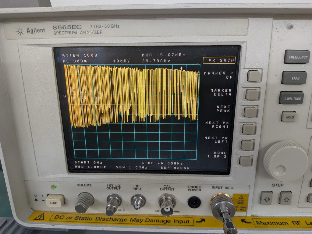 Aeroflex IFR 6815 Signal Generator Sweeper 10 MHz - 46 GHz with Power Meter & Sensor - ZYYKZ Test Equipment