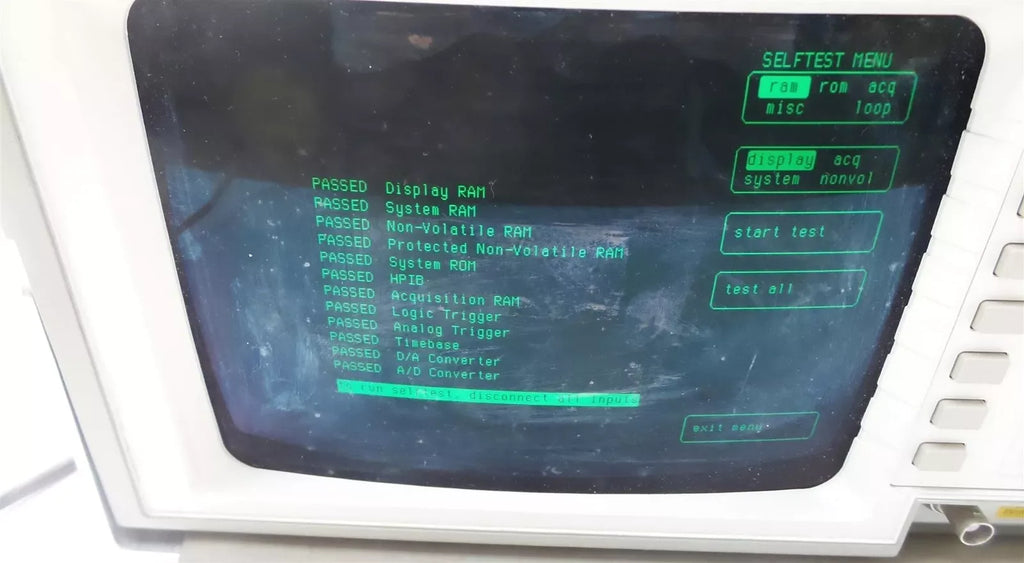 HP 54504A 400MHz 4-Channel Digitizing Oscilloscope - ZYYKZ Test Equipment
