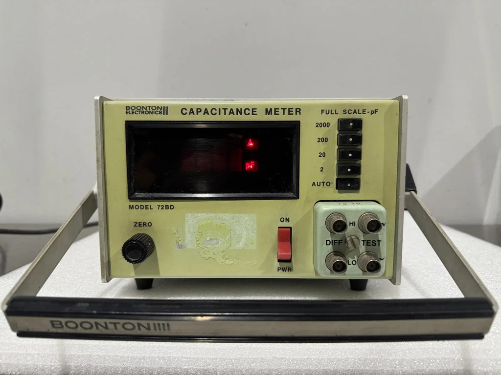 Boonton 72BD Digital Capacitance Meter with High Precision Measurement - ZYYKZ Test Equipment