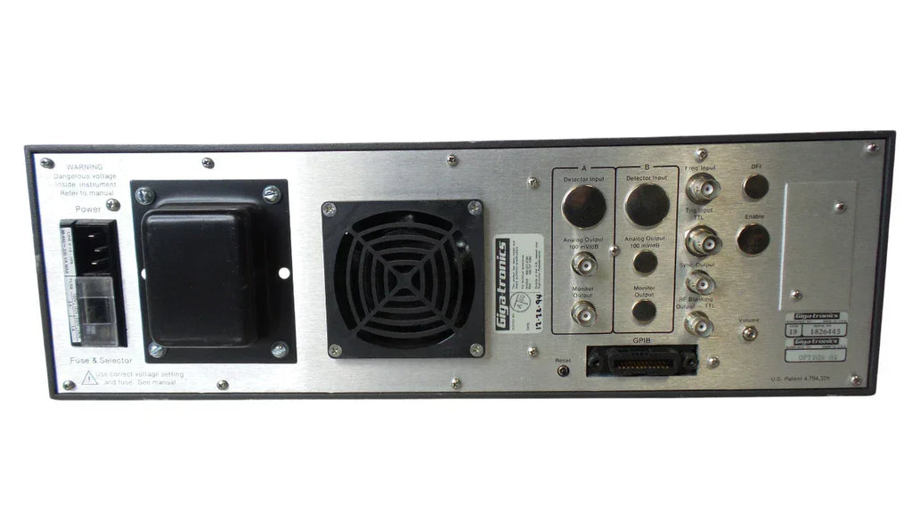 Gigatronics 8501A Peak Power Meter for Precise RF Power Measurement - ZYYKZ Test Equipment