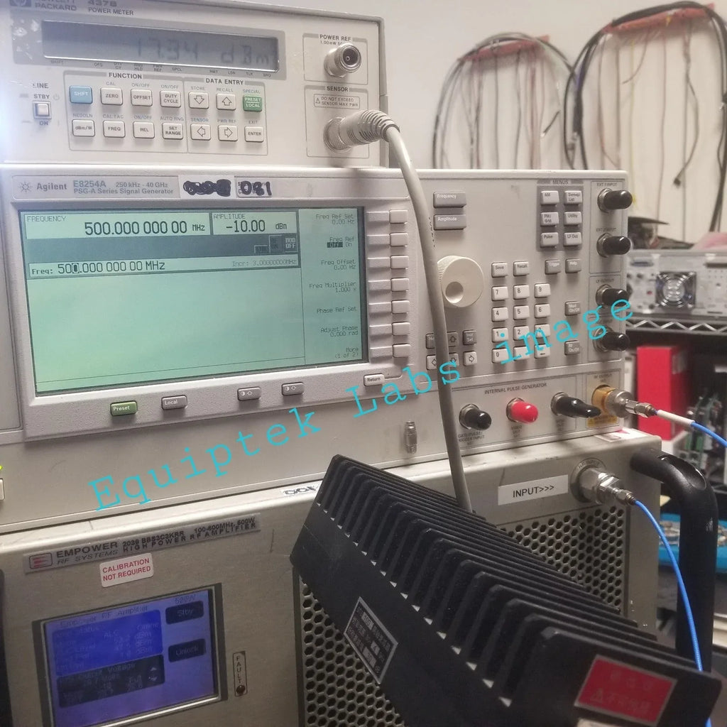 Empower 500W Broadband High Power RF Amplifier - ZYYKZ Test Equipment