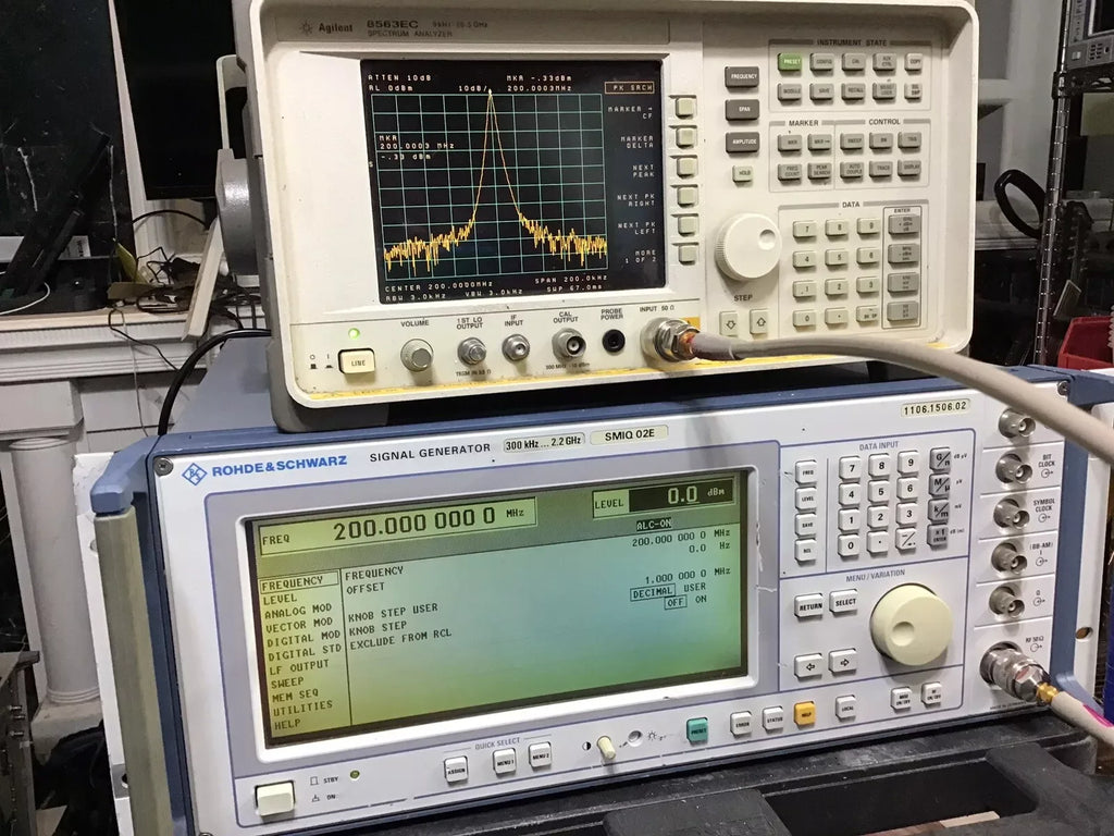 Rohde & Schwarz SMIQ02E Signal Generator 300 kHz to 2.2 GHz - ZYYKZ Test Equipment