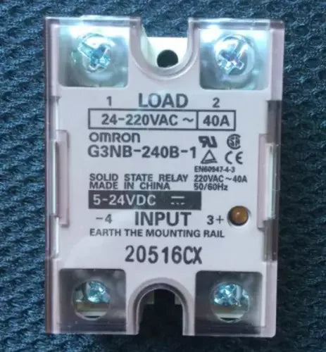 Omron G3NB-240B-1 Solid State Relay DC24V 40A - ZYYKZ Test Equipment