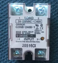 Load image into Gallery viewer, Omron G3NB-240B-1 Solid State Relay DC24V 40A - ZYYKZ Test Equipment