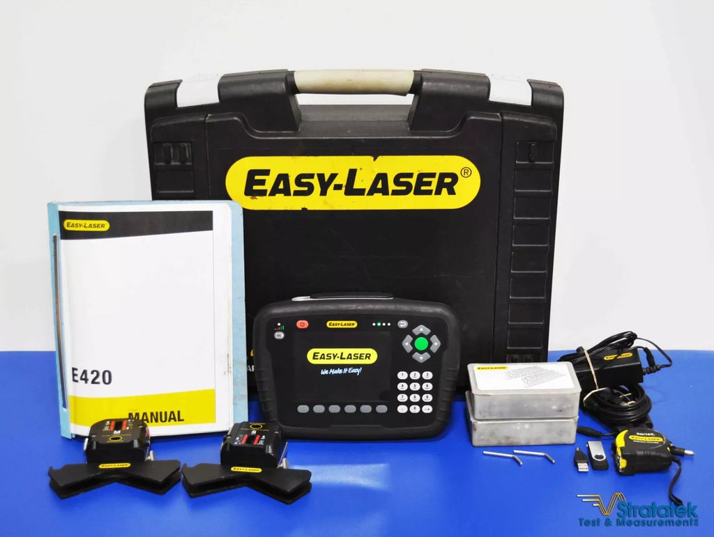 Easy-Laser E420 Laser Shaft Alignment System - Precision Alignment Tool