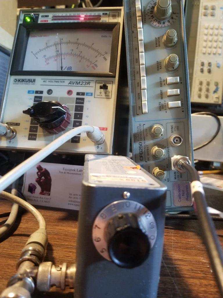 Kikusui AVM23R Wideband AC Voltmeter 10µV to 100V Range - ZYYKZ Test Equipment