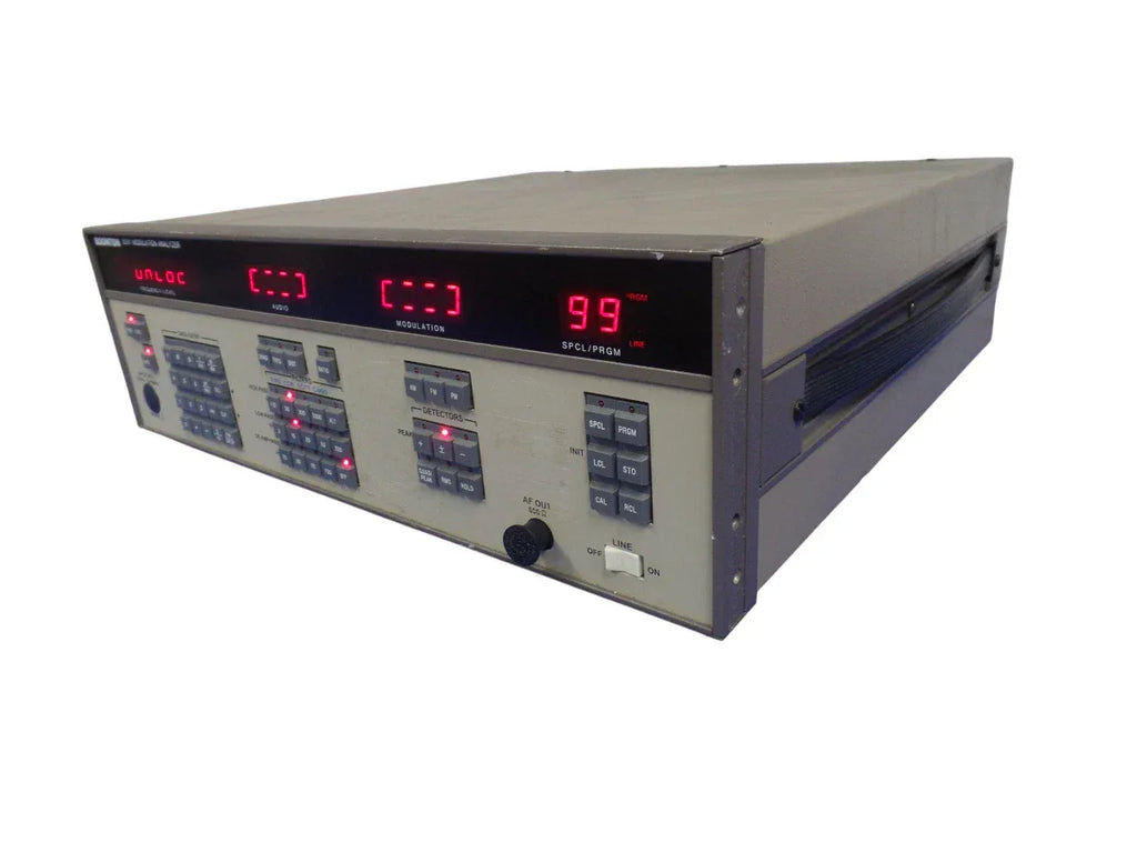 BOONTON 8201 Precision Modulation Analyzer for RF Signal Testing - ZYYKZ Test Equipment