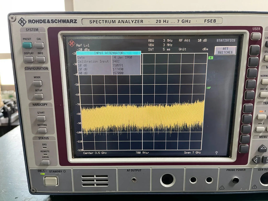 Rohde & Schwarz FSEB30 Spectrum Analyzer 20 Hz to 7 GHz with FSE-B7 Option - ZYYKZ Test Equipment