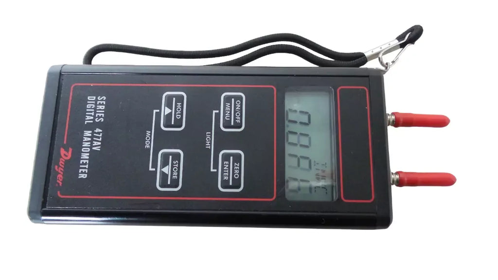 Dwyer Instruments Series 477AV-00 Digital Manometer for Precision Pressure Measurement - ZYYKZ Test Equipment