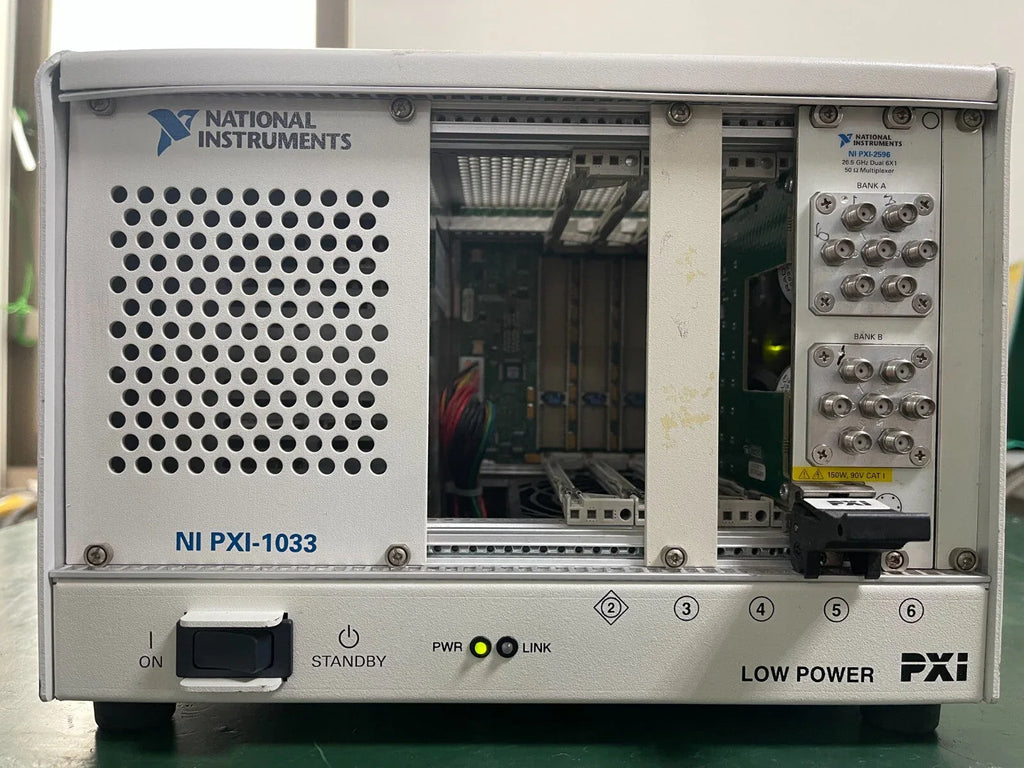 NI PXI-2596 26.5 GHz Dual 6x1 RF Multiplexer Module - ZYYKZ Test Equipment