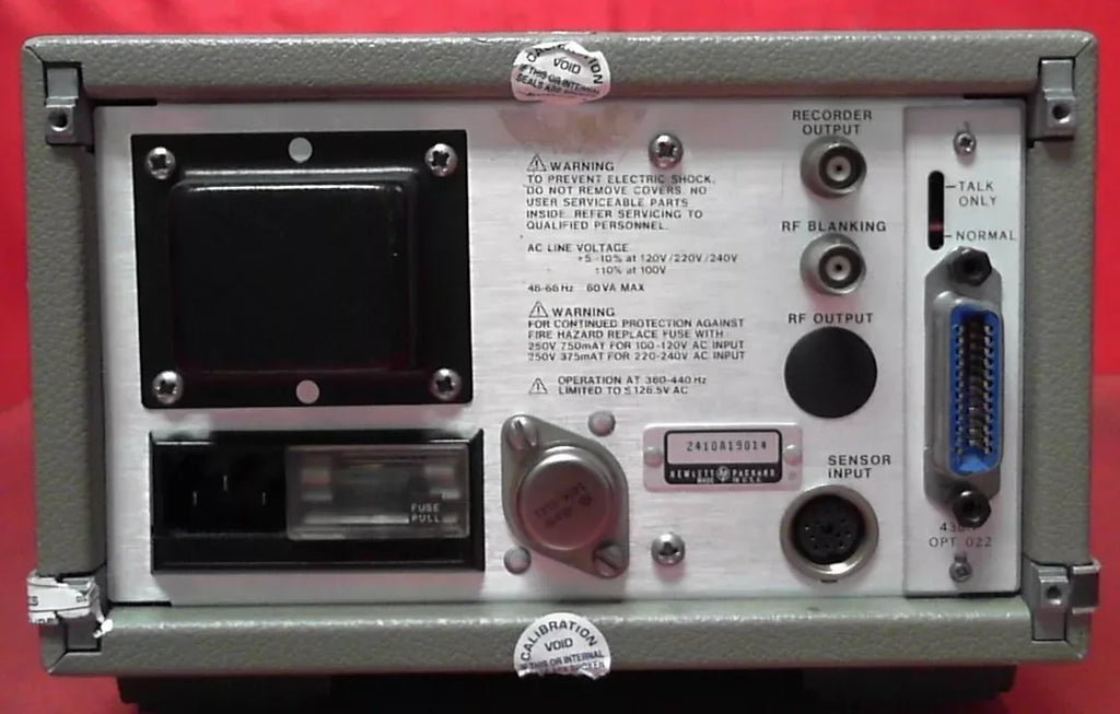 Agilent 436A RF Power Meter - ZYYKZ Test Equipment