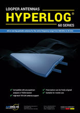 Load image into Gallery viewer, Aaronia HyperLOG 6080 Directional Logarithmic Antenna 680MHz-35GHz