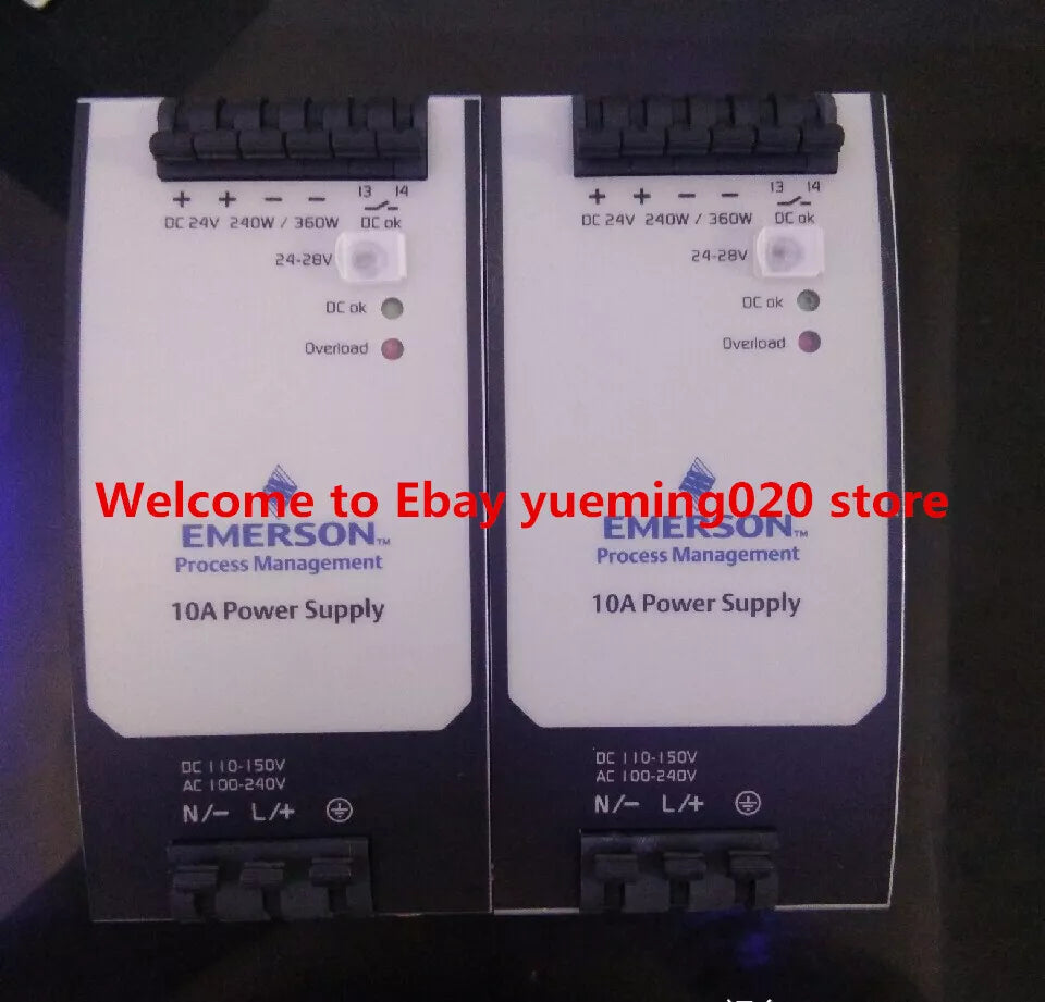 Emerson 1X00781H01L 10A Power Supply