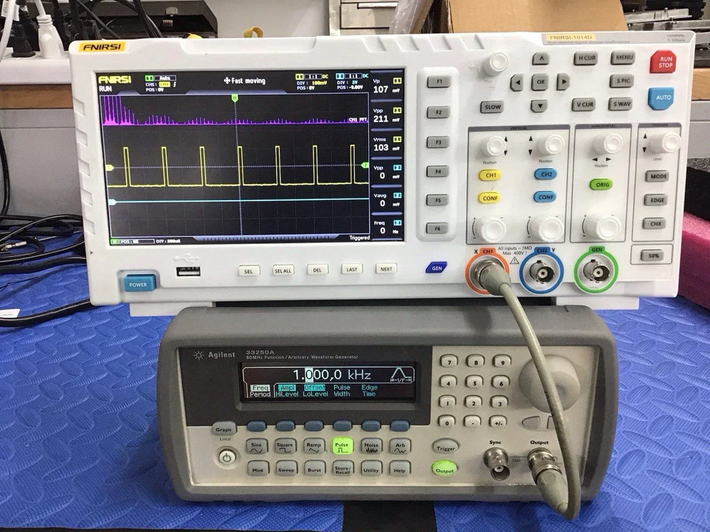 Agilent 33250A 80 MHz Function & Arbitrary Waveform Generator - Calibrated - ZYYKZ Test Equipment