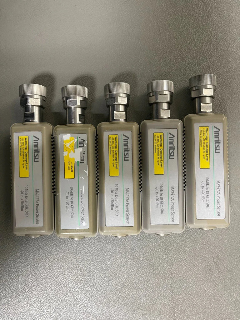 Anritsu MA2472A Wideband Power Sensor 10 MHz–18 GHz, N Connector, -70 to +20 dBm - ZYYKZ Test Equipment