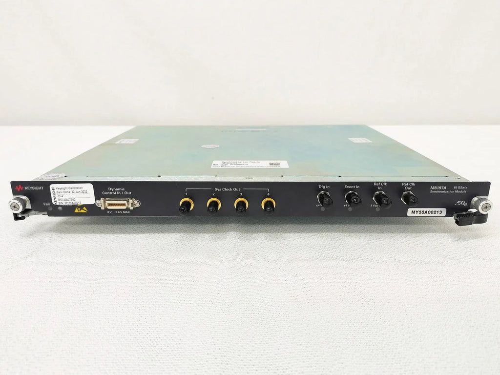Keysight M8197A Multi-Channel Arbitrary Waveform Generator Module for M8195A - ZYYKZ Test Equipment