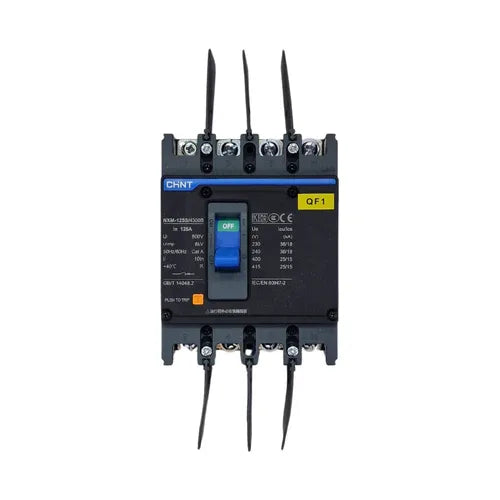 CHINT NXM-125S/4300B 125A Molded Case Circuit Breaker - ZYYKZ Test Equipment