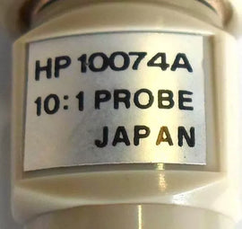 HP 10074A Precision Oscilloscope Probe for Accurate Signal Measurements - ZYYKZ Test Equipment