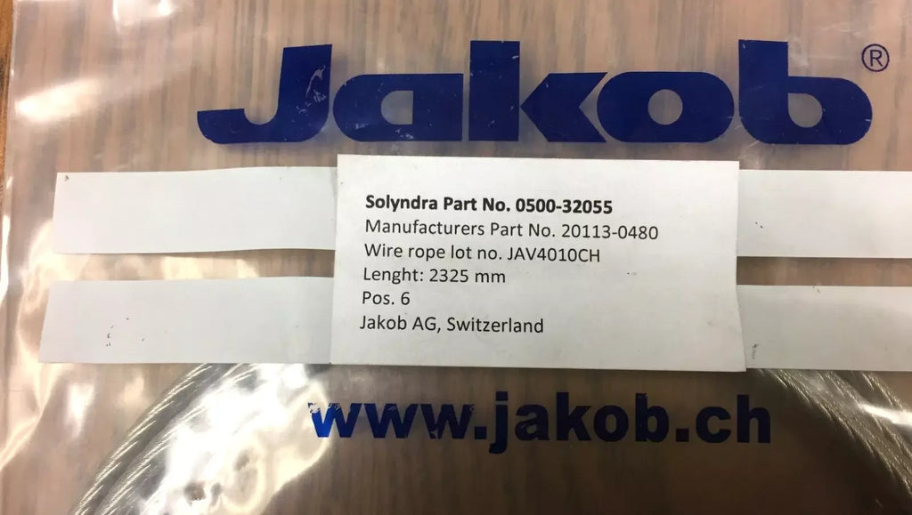 Jakob 20113-0480 Stainless Steel Endless Loop Sling, 4mm Dia x 2325mm Length - ZYYKZ Test Equipment