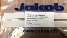 Load image into Gallery viewer, Jakob 20113-0480 Stainless Steel Endless Loop Sling, 4mm Dia x 2325mm Length - ZYYKZ Test Equipment