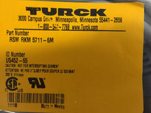 Load image into Gallery viewer, Turck RSM RKM 5711-6M Minifast 5-Pin Male to Female Cable, 6 Meters - ZYYKZ Test Equipment