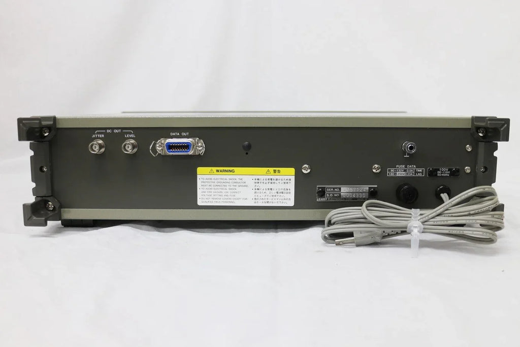 LEADER LJM-1851 CD Jitter Meter - Precision Audio Signal Analyzer - ZYYKZ Test Equipment