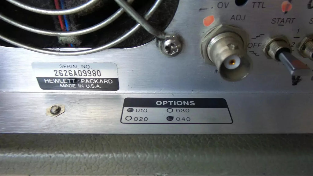 HP 5335A Universal Frequency Counter - High Precision Measurement - ZYYKZ Test Equipment