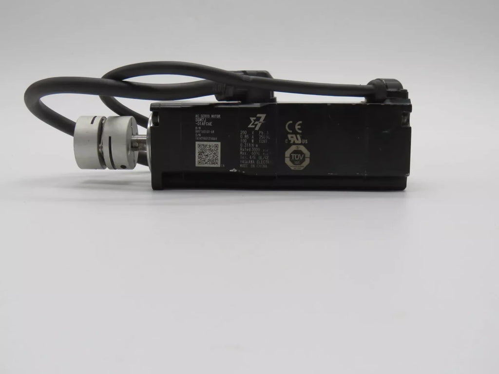 Yaskawa SGM7J-01AFC6E 100W AC Servo Motor - High Precision - ZYYKZ Test Equipment