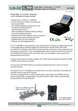 Load image into Gallery viewer, LR-Cal LFC 80 Digital Torque Calibrator Meter with Data Logging