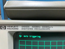 Load image into Gallery viewer, HP 54502A 100 MHz Digitizing Oscilloscope - ZYYKZ Test Equipment