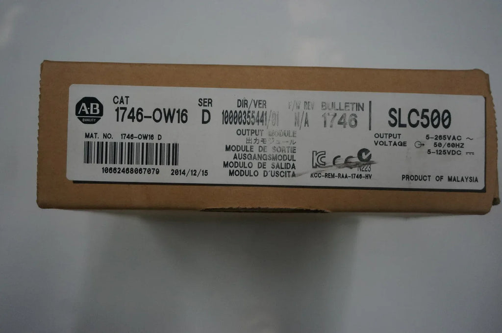 Allen-Bradley 1746-OW16 16-Point Digital Contact Output Module - ZYYKZ Test Equipment