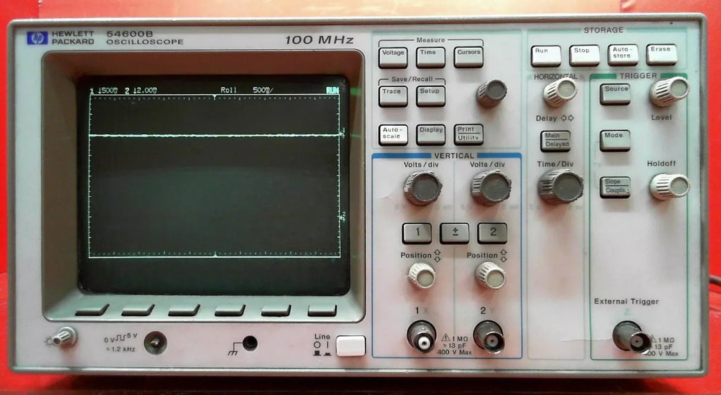 Agilent 54600B Oscilloscope 2 Channel 100 MHz - ZYYKZ Test Equipment