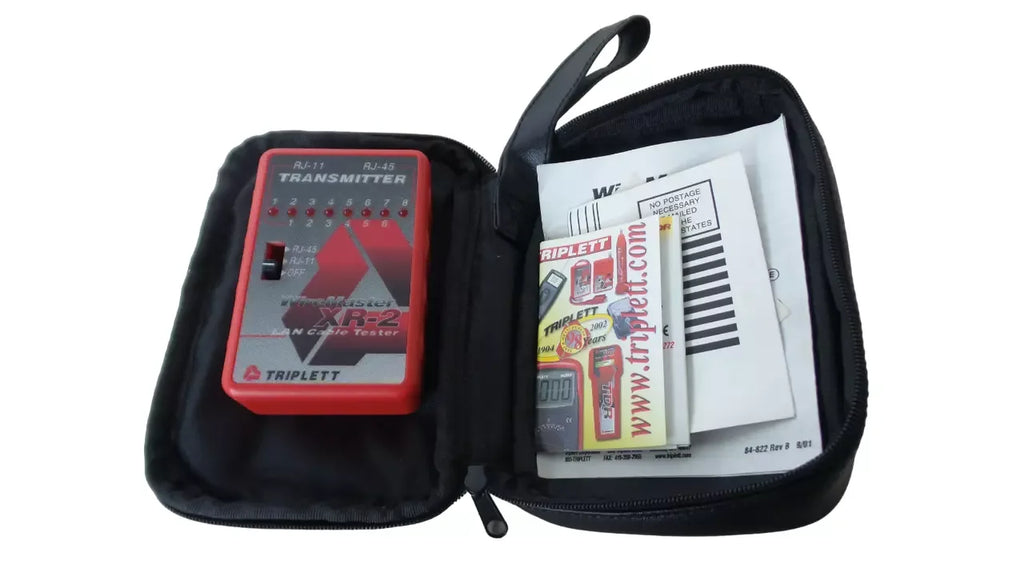 Triplett Wiremaster XR-2 2-Lane Cable Tester Transmitter - ZYYKZ Test Equipment
