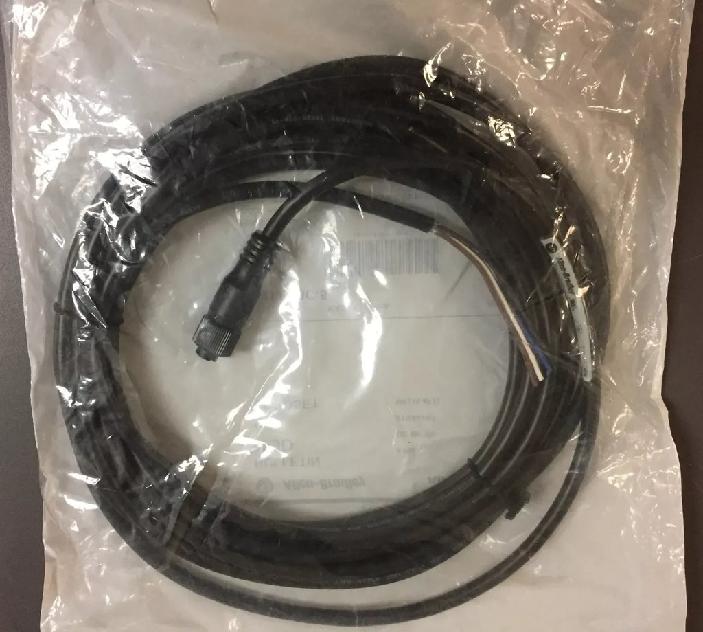 Allen Bradley 889D-F4BC-5 DC Micro Straight QD Cordset, 5 Meters - ZYYKZ Test Equipment