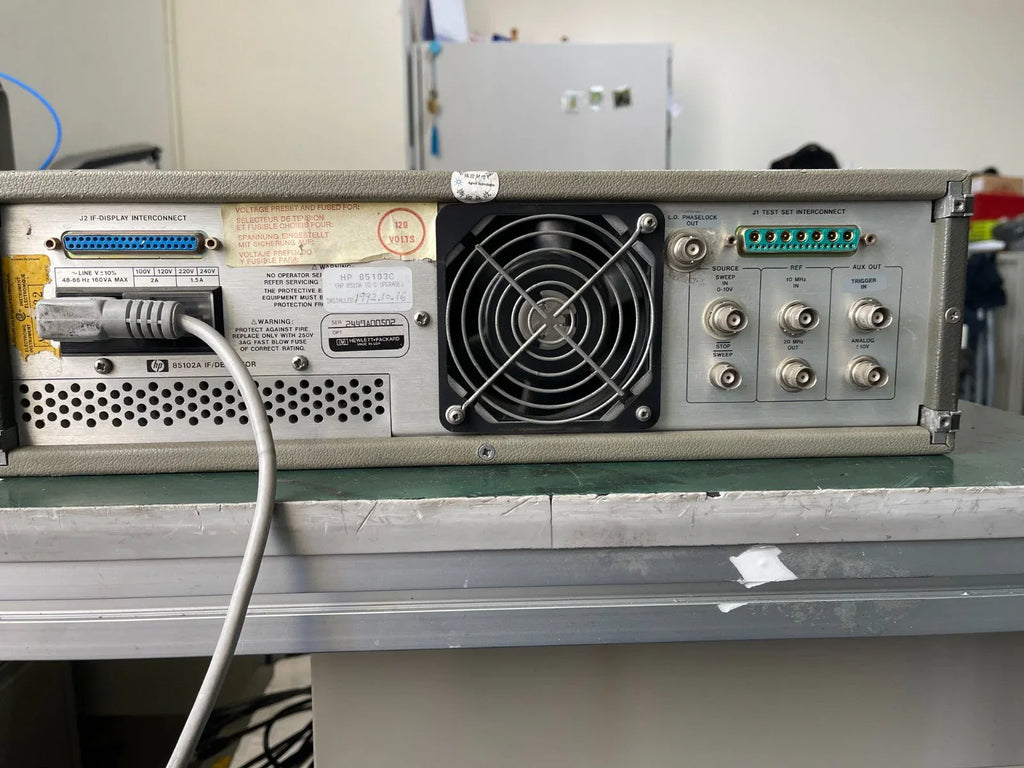 HP 8510A Network Analyzer with 85102A to 85103C Upgrade - ZYYKZ Test Equipment