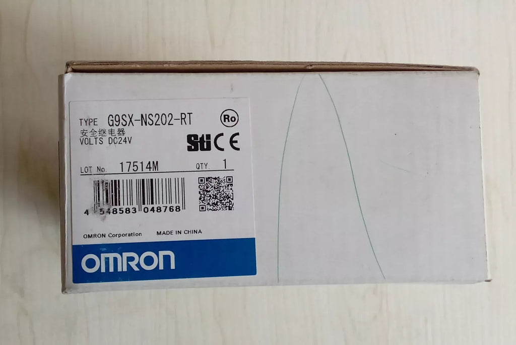 Omron G9SX-NS202-RT Safety Relay Unit with Dual Channel Inputs - ZYYKZ Test Equipment