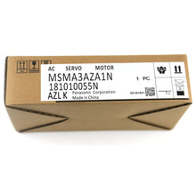 Load image into Gallery viewer, Panasonic MSMA3AZA1N AC Servo Motor - High Performance, Factory Sealed - ZYYKZ Test Equipment