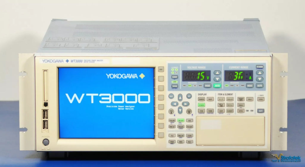 Yokogawa WT3000 Power Analyzer - Motor Version 760303-03-MV-D-/C2/C5/C7/CC/DA